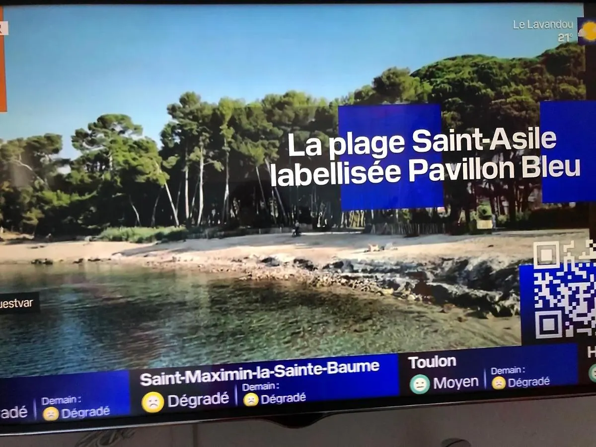 Studio Bord De Mer Et Vue Sur Mer Wifi Offert Apartment La Seyne-sur-Mer